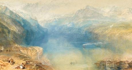 Turner 1844 Lake Lucerne the Bay of Uri from above Brunnen coll priv