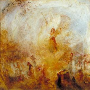 The Angel Standing in the Sun exhibited 1846 by Joseph Mallord William Turner 1775-1851