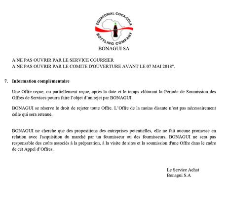 APPEL D'OFFRES N° 8785-BONAGUI-2018-Travaux de Génie Civil ...