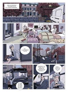 Sombres citrouilles adapté en BD de Malika Ferdjoukh illustré par Nicolas Pitz