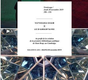 Galerie LEE —  VUTHEARA KHAM   x Le Diamantaire – depuis le 28 Novembre 2019