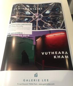 Galerie LEE —  VUTHEARA KHAM   x Le Diamantaire – depuis le 28 Novembre 2019