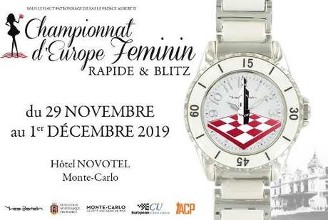 Championnat d'Europe féminin de parties rapides et blitz à Monaco Championnat d'Europe féminin de parties rapides et blitz à Monaco