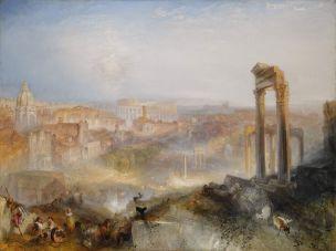 Turner 1839 MODERN ROME - CAMPO VACCINO coll privee