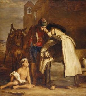 Sir David WilKie The guerilla departure 1828 Royal Collection Trust