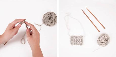 Noeud papillon en laine Noeud papillon en laine