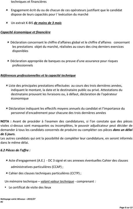 Marché public de services REGLEMENT DE CONSULTATION - PDF
