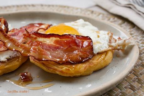 Pancakes à la patate douce, bacon et sirop d'érable – Recettes autour d’un ingrédient #56