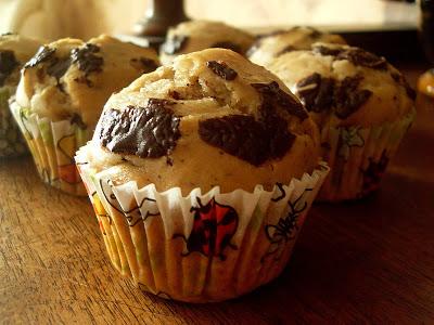 Muffins aux pépites de chocolat (Vegan)