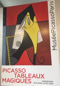 Musée PICASSO  « Tableaux Magiques » jusqu’au 23/02/2020