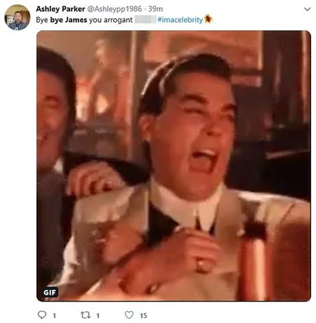 James Haskell d'une célébrité montre sa perte de poids dans la jungle