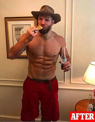 James Haskell d'une célébrité montre sa perte de poids dans la jungle