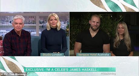 James Haskell d'une célébrité montre sa perte de poids dans la jungle