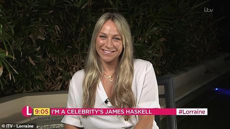 James Haskell d'une célébrité montre sa perte de poids dans la jungle