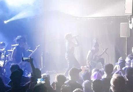 Ma 1re fois avec Crystal lake au Trabendo