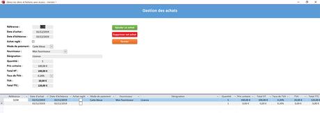 [Version 1] Application Gérez vos devis et factures avec Access