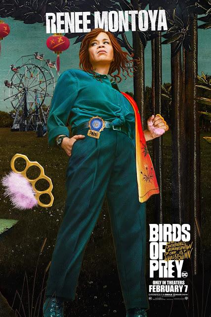 Affiches personnages US pour Birds of Prey de Cathy Yan