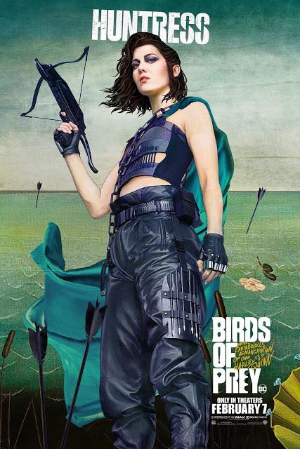 Affiches personnages US pour Birds of Prey de Cathy Yan