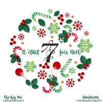 1585. Mercredi créatif - Il était SEPT fois Noël