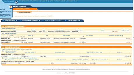 attestation régularité fiscale Télécharger Attestation Fiscale Impots gouv fr