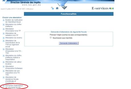 attestation régularité fiscale LA COMPTA PRO: Attestation de régularité fiscale en ligne ...