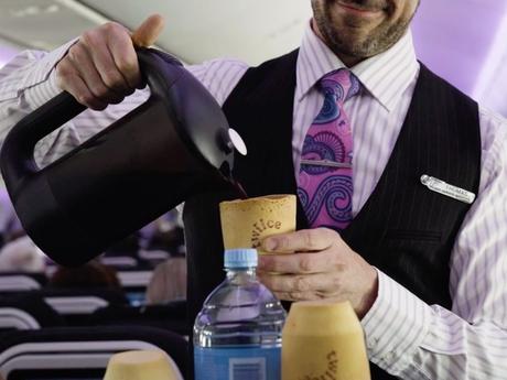 Air New Zealand teste des tasses à café comestibles Air New Zealand teste des tasses à café comestibles