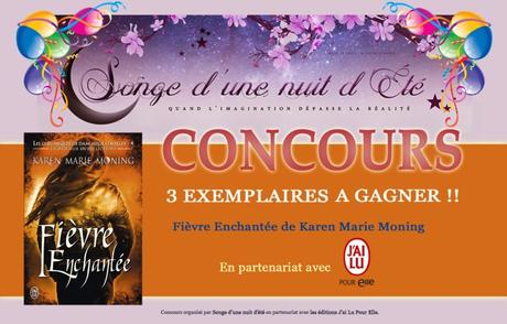 RÉSULTATS – #Concours : Fièvre Enchantée de Karen Marie Moning