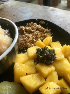 Esturgeon en deux façons avec caviar