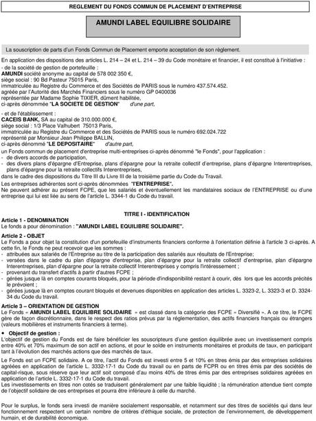 Attestation De Restitution Des Fonds Amundi