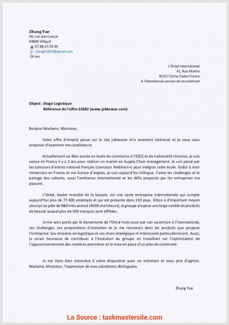 lettre de motivation emt Expert Lettre De Motivation Immersion Professionnelle 55 ...