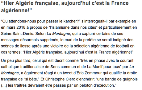 La mer…. de monte.  L'exemple du mari de la préfète du Puy-de-Dôme, Christophe Clerc #Racisme #islamophobie