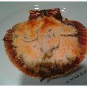 Récapitulatif plat de Noël (viande, poisson) Coquilles St Jacques à la bretonne - La cuisine de poupoule