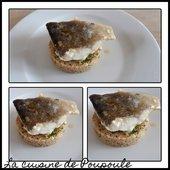 Récapitulatif plat de Noël (viande, poisson) Dos de cabillaud, râpé de chou-fleur aux pignons et à l'estragon - La cuisine de poupoule