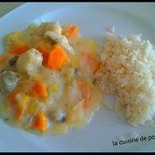 Récapitulatif plat de Noël (viande, poisson) Blanquette de lotte au thermomix ou sans - La cuisine de poupoule