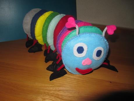 Mes ouvrages - quelques essaies de feutrine