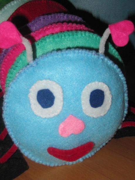 Mes ouvrages - quelques essaies de feutrine