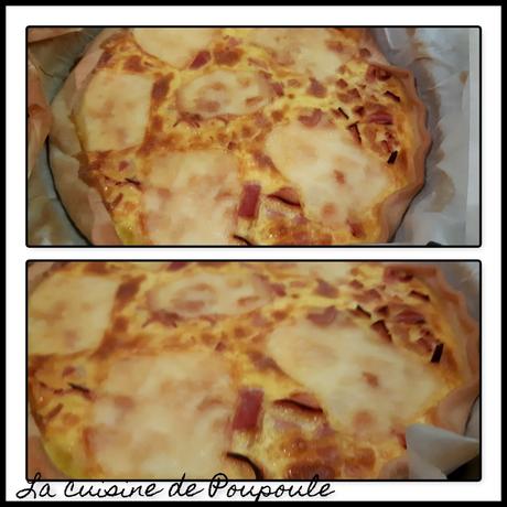 Tarte façon raclette Tarte façon raclette