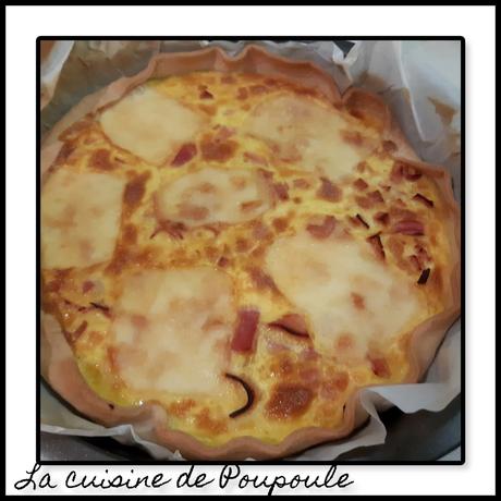 Tarte façon raclette Tarte façon raclette