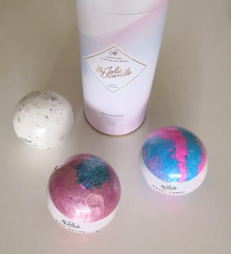 Idée cadeau Noël : Offrez les boules de bain bijoux My Jolie Candle !