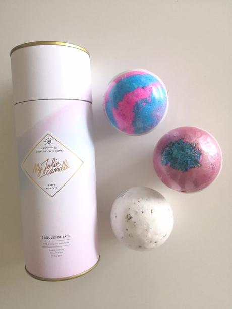 Idée cadeau Noël : Offrez les boules de bain bijoux My Jolie Candle !