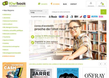 Kiwibook, une librairie en ligne qui offre des livres gratuits !