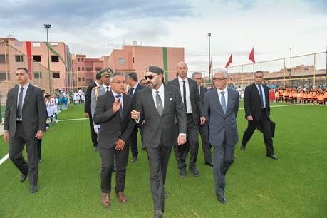 Le Roi Mohammed VI inaugure un complexe de football sophistiqué à Maâmoura Le Roi Mohammed VI inaugure un complexe de football sophistiqué à Maâmoura
