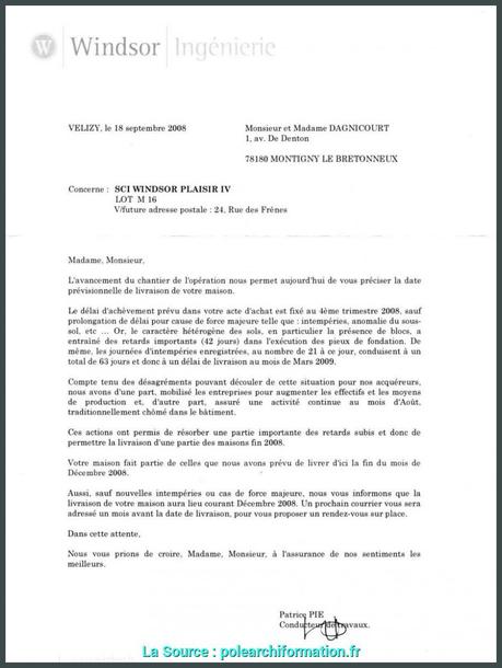 confirmation rendez vous - Modele et exemple de lettre