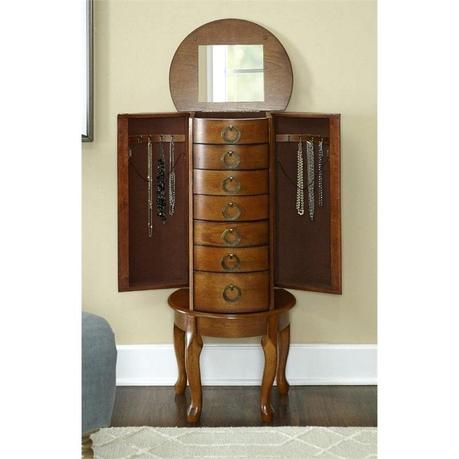 powell jewelry armoire powell mission oak jewelry armoire