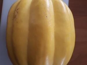 Courge White Accorn farcie à la semoule et carotte Cliquer sur les photographies pour les agrandir