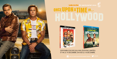 [CONCOURS] Gagnez vos Blu-ray du film Once Upon a Time In Hollywood !