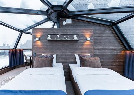 Vous pouvez passer la nuit dans des Igloos en verre en regardant les aurores boréales Vous pouvez passer la nuit dans des Igloos en verre en regardant les aurores boréales