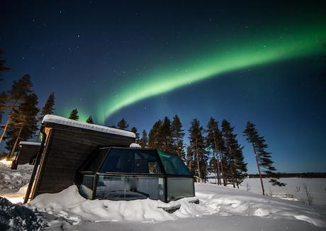 Vous pouvez passer la nuit dans des Igloos en verre en regardant les aurores boréales Vous pouvez passer la nuit dans des Igloos en verre en regardant les aurores boréales