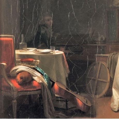 1 Les pendants de Boilly : Ancien Régime et Révolution Boilly 1789 La-visite-recue Musee Sandelin Saint Omer eclairci detail