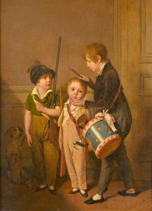 Boilly 1804 Mes petits soldats The Ramsbury Manor Foundation - Photo(c) courtesy the Trustees